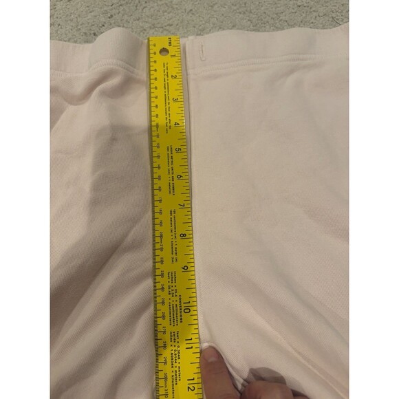 EUC Frank & Eileen Straight Leg Raw Hem Cotton Sweatpant Women Medium Pale Pink - Picture 5 of 11